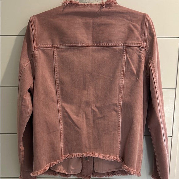 Liverpool Pink Jean Jacket Classic Denim Style - Picture 5 of 5